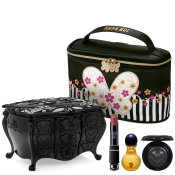 Anna Sui Beauty Box A, Lipstick Rouge 702, Sui Black Cream Blush + Free Makeup Pouch & Mini Plumping Lotion